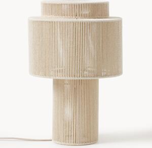 Stolní lampa z lněných nití Lace