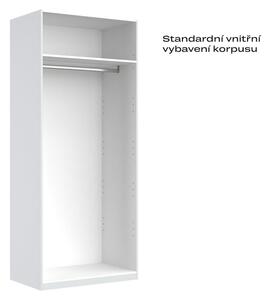 Skříň 2dv bez zrcadel, série N bílá Family