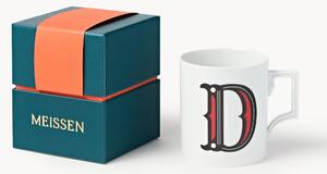 Westwing x MEISSEN, ručně vyrobený hrnek Initials's dekorací Motif