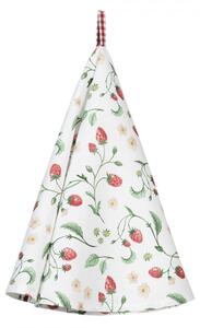 Bavlněná utěrka s motivem lesních jahod Wild Strawberries – 80 cm
