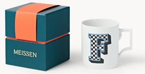 Westwing x MEISSEN, ručně vyrobený hrnek Initials's dekorací Motif