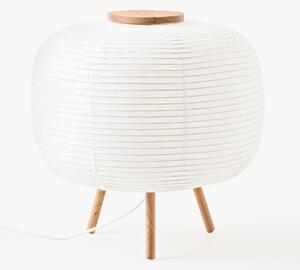 Stolní lampa z rýžového papíru Misaki