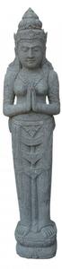 Bohyně Dewi, tesaná socha 100 cm