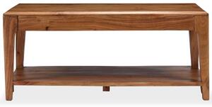 Konferenční stolek z masivního dřeva 88 x 50 x 38 cm