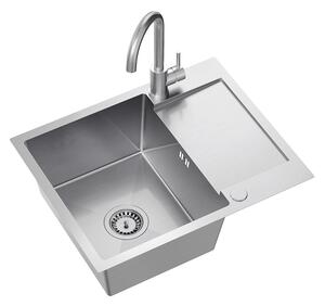 Kuchyňský nerezový dřez QUADRON LUKE 116 + BATERIE 60x48x20 cm