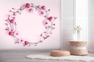 Malvis ® Tapeta Růžová tématika květin Vel. (šířka x výška): 288 x 200 cm