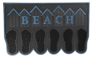 Gumová rohožka před dveře Beach – 75x45x1 cm