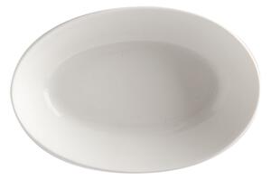 Bílý porcelánový hluboký talíř Maxwell & Williams Basic, 20 x 14 cm