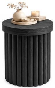Ak furniture Konferenční stolek Tino 40 cm černý
