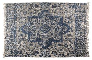 Bavlněný koberec s orientálním motivem a třásněmi – 140x200 cm