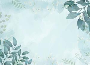 Malvis ® Tapeta Jemné rostliny Vel. (šířka x výška): 144 x 105 cm