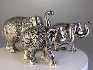 Kovový slon, Indie 17 cm