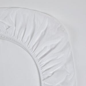 Bílý bavlněný chránič matrace Kave Home Jasleen, 60 x 120 cm
