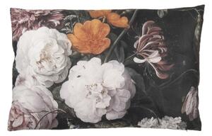 Vintage polštář s květinovým motivem a výplní