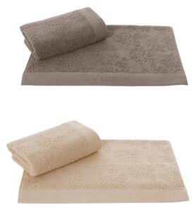 Luxusní ručník a osuška LOFT Hnědá, 500 gr / m², Česaná prémiová bavlna 100%