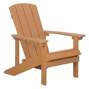 Zahradní židle Adack (světlé dřevo). 1011496
