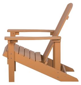 Zahradní židle Adack (světlé dřevo). 1011496