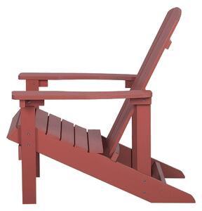 Zahradní židle Adack (červená). 1011495