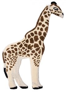 Koberec Žirafa Béžová, Hnědá 60x90x2 cm