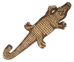 Koberec Krokodýl hnědý 152x54x2 cm