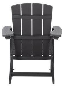 Zahradní židle Adack (tmavě šedá). 1011502