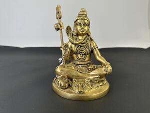 Shiva - soška mosaz 14 cm