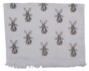 Kuchyňský froté ručník s králíčky – 40x66 cm