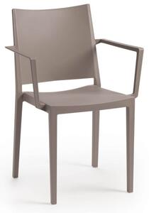 91039 Křeslo MOSK ARMCHAIR, taupe, 82 x 57 x 56 cm
