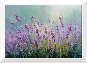 Tištěný obraz s rámem 75x56 cm Lavender – Styler