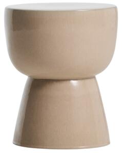 Kave Home Béžový zahradní stolek Mesquida 36 cm