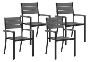 Set 4ks. židlí Pronto (šedá). 1011541