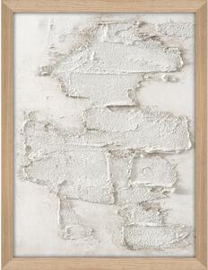 Ručně malovaný obraz 32,5x42,5 cm White rock – Malerifabrikken