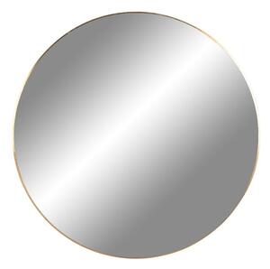 House Nordic Zrcadlo, ocel, mosazný vzhled, ø40 cm (Mosazný vzhled)
