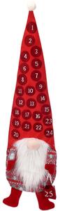 Adventní kalendář TRPASLÍK s červenou čepicí, 118 cm