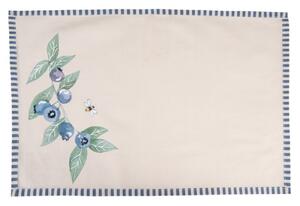 6ks textilní prostírání Blueberry Fields – 48x33 cm