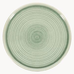 Sada mělkých talířů Cameo Green, 4 díly