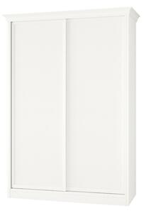 Skříň Rim-Veneziano 2D 1.5 m bílá s římsou, fasádami DTD