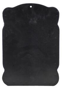 Černá antik poštovní retro schránka s ptáčkem – 26x8x39 cm