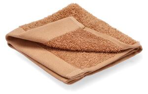 Oranžový ručník z organické bavlny 30x30 cm Comfort - Södahl organic