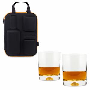 Dárkový set na whisky – 2 sklenice v etui - 959 - 381 - 613 - 372 - 389