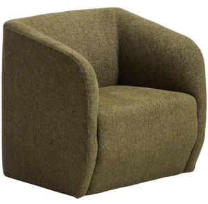 Kave Home Zelené čalouněné křeslo Milare 72 cm