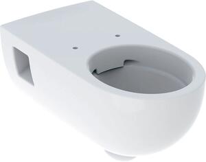 Geberit Selnova Comfort záchodová mísa závěsná Bez oplachového kruhu pro osoby se zdravotním postižením bílá 500.693.01.7