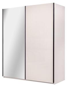 Skříň s posuvnými dveřmi 2.0х2.4m (Dveře kašmírový lesk/Zrcadlo) Lori