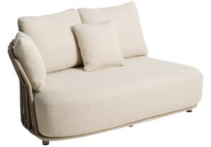 Kave Home Béžový zahradní modul Osani 170 cm s výpletem