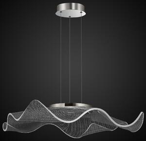 Altavola Design Velo závěsné svítidlo 1x30 W chrom-průhledná LA101/P2_chrom