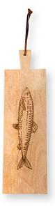 Pip Studio dřevěné prkýnko Royal Yerseke (Dřevěné prkýnko s rybou)