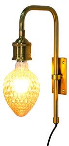 Nástěnná měděná lampa – 7x15x32 cm