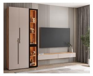 Obývací sestava 280 cm dub appalačský / kašmír Space