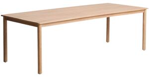 Kave Home Dřevěný zahradní stůl Sori 240 x 100 cm