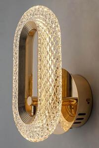 Moosee Jewel nástěnné svítidlo 1x7 W zlatá-křišťálová MSE010100319